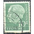 Germany 1954 - 10pfg green - Professor Dr. Th. ...