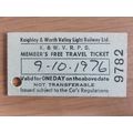 Keighley & Worth Valley Railway Members Free Tr...