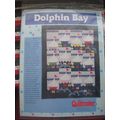 Dolphin Bay Quilt Pattern Sailboat Sewing Fabric