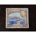 Cyprus 1938 King George VI definitive 1/4pi fin...