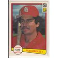 1982 Donruss baseball card 645 Julio Gonzalez