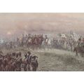 Edouard Detaille Le Soir D'Iena Military French...
