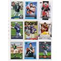 9 NFL QUARTERBACK ROOKIE CARDS LOT 12