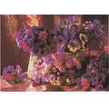 Flower Arrangement by Carolyn Bailey Postcard u...