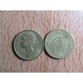 France Republic 1985 5 Centimes Coin