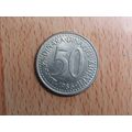 Yugoslavia 1986 50 Dinara Coin