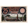 1921 Germany Winsen Notgeld 25 Pfennig Note (1163)