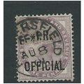 official stamps gb sgo3 . ir official 1d lilac ...