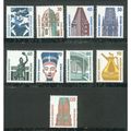 Germany stamps 1987 - Tourist Sights MNH collec...
