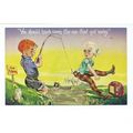 comic postcard . you should have seen the one t...