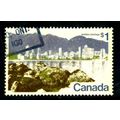 CANADA 1972 SG 709a $1 VANCOUVER FINE USED#2