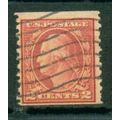 Used 492 2c George Washington Fine A09908