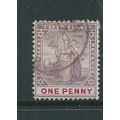 Trinidad and tobago sg115 sg 115 1d used cds