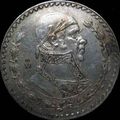 1961Mo MEXICO SILVER UN PESO UNCIRCULATED