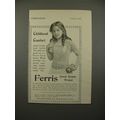 1900 Ferris Good Sense Corset Waist Ad - Childhood