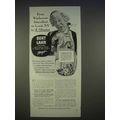 1940 Williams Shaving Cream Ad - Bert Lahr