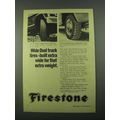 1969 Firestone Tire Ad - Town & Country, Transport