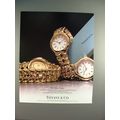 1988 Tiffany & Co. Tesoro Watch Ad - NICE!