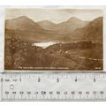 vintage postcard The Arrochar Mountain from abo...