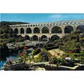 Pont du Gard France postcard used VGC