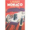 Monaco Grand Prix 1930 Car Race Grand Prix Post...