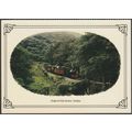 Locomotive at Dolgoch Falls Station, Talyllyn -...