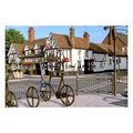 pu0190 - The White Hart Pub , Biggleswade , Bed...