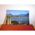 LUZERN MIT ALPEN, SWITZERLAND used postcard Luc...