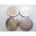 Germany - 4 different - commemorative `D` mint ...