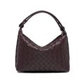 New Woven Sheepskin Lunch Bag Fashion Armpit Ba...