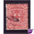 JAMAICA 1906 1d CARMINE SG 40 FINE USED