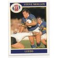 Steve Molloy, Leeds, card #60 MERLIN Rugby Leag...