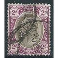 Transvaal 1906 SG262 2d Black & Purple Good+/Fi...