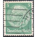 Germany 1934 - 5pf green - President Von Hinden...