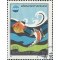 HUNGARY, FISH, Environmental Protection, blue 1975, 40f