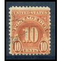 Used J84 10c Postage Due Average Plus WA1424