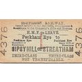 S.R. Edmondson Ticket - Peckham Rye to Gipsy Hi...
