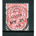 GREAT BRITAIN 1912 GEORGE V SG 345 1d SCARLET F...