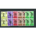 new zealand stamps sg1041 sg 1041 mnh set blk 4...