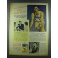 1937 Camel Cigarettes Ad - Glenn Hardin