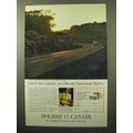 1964 Canada Tourism Ad - Coast to Coast Carpeting