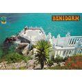 Mirador Castillo Benidorm Spain Postcard posted...