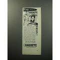 1957 Sakrete Cement Mix Ad - Easy does it with Sakrete