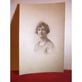 UNKNOWN PRETTY LADY, antique portrait photograp...