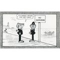 Andy Capp Flo Drowning Policeman Disaster Comic...
