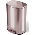 13-Gallon Copper Rose Gold Stainless Steel Step...