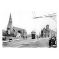 pu0035 - Tram & Church - St Sepulchre Gate West...