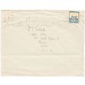 PALESTNE cover postmarked Jerusalem, 16 Jan, 19...