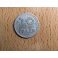 Hungary 1975 20 Filler Coin