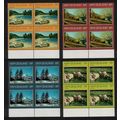 New Zealand Sheep Mountains Scenes Blocks of 4 ...